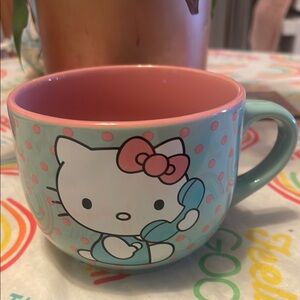 Hello Kitty Pink and Blue Mug
